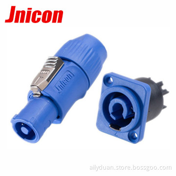 Waterproof IP67 USB 2.0 Panel Mount Pass-Through data and power Female Connector